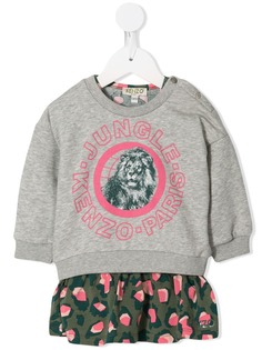 Kenzo Kids jungle print dress set