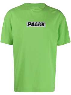 Palm Angels logo print T-shirt