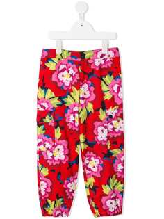 Kenzo Kids floral print trousers