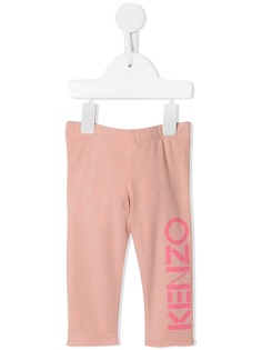 Kenzo Kids logo print leggings