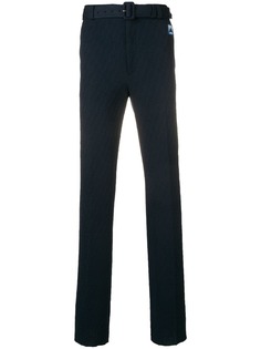 Prada жаккардовые брюки