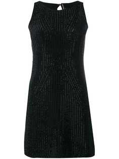 Ermanno Scervino платье мини с отделкой стразами