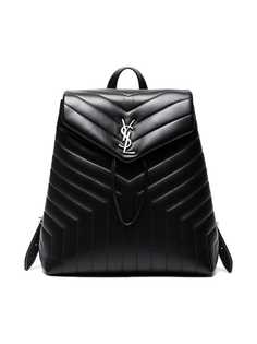 Saint Laurent стеганый рюкзак Lou Lou