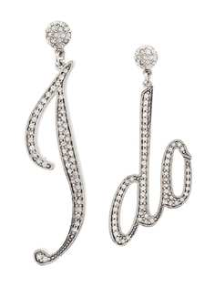 Oscar de la Renta массивные серьги I Do