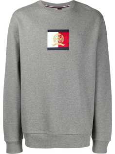 Tommy Hilfiger толстовка с нашивкой-логотипом