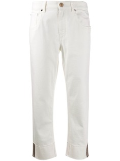 Brunello Cucinelli декорированные джинсы мешковатого кроя