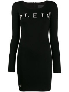 Philipp Plein платье мини с логотипом