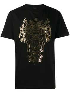 Billionaire printed crest T-shirt