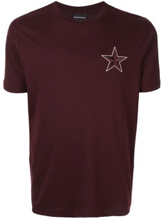 Emporio Armani embroidered star T-shirt