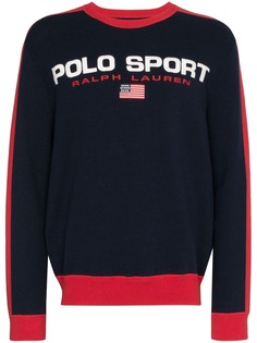 Polo Ralph Lauren толстовка с контрастными полосками и логотипом
