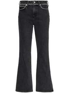 Simon Miller cropped kick flare jeans