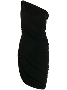 Norma Kamali ruched cocktail dress