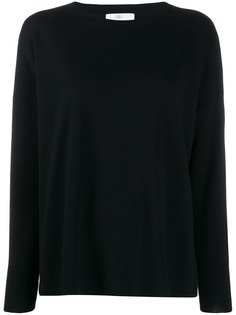 Allude dropped shoulder sweater