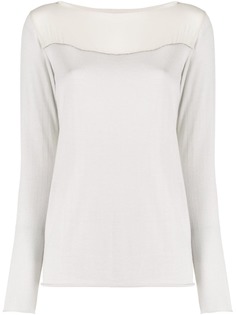 Fabiana Filippi panelled knit top