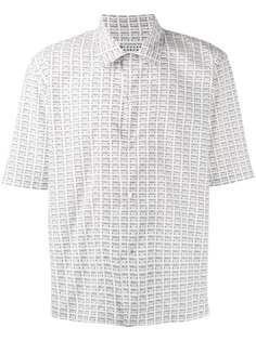 Maison Margiela Fragile print short-sleeved shirt