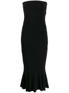Norma Kamali strapless dress
