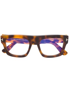 Tom Ford Eyewear очки с эффектом черепашьего панциря