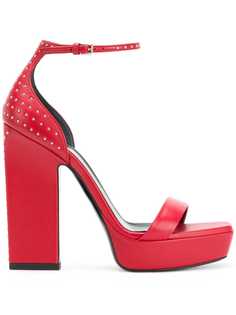 Saint Laurent босоножки Amber 105 на платформе