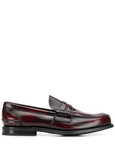 Churchs pinked Tundbridge loafers