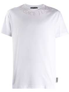 Versace Jeans Couture embellished logo T-shirt