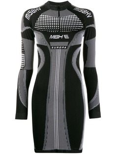 Misbhv logo print dress