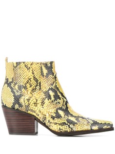 Sam Edelman snake skin boots