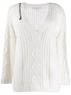 Patrizia Pepe v-neck knit jumper