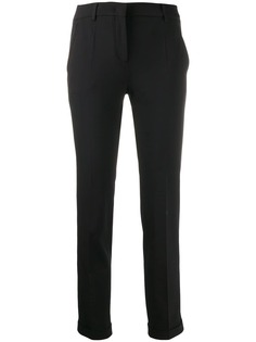 Incotex turn up hem trousers