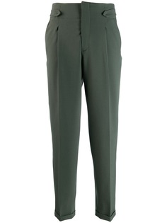 Closed high-waisted trousers