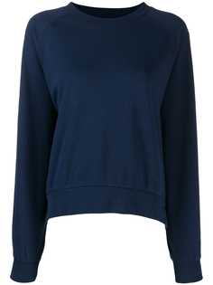 Closed round neck sweatshirt