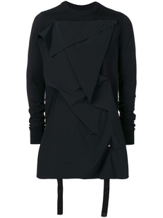 Rick Owens многослойный структурированный свитер