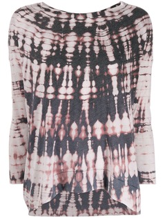 Raquel Allegra tie-dye top