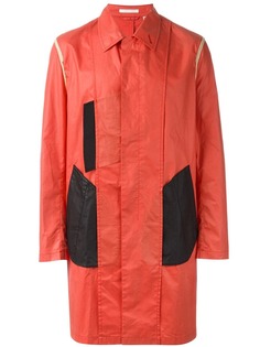 Helmut Lang Pre-Owned пальто дизайна колор-блок