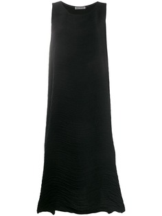 Issey Miyake расклешенное платье со складками