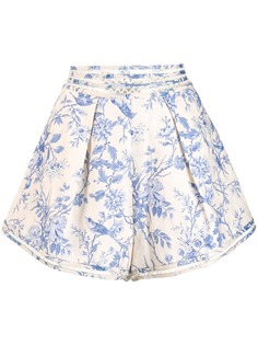 Zimmermann floral print shorts