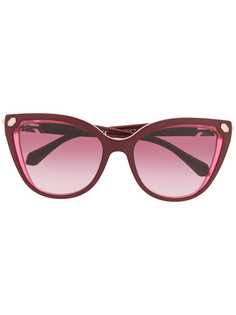 Bulgari serpenti enamel crystals sunglasses