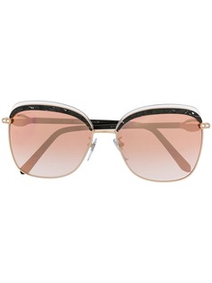 Bulgari serpenti ruby crystals sunglasses