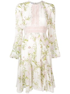 Giambattista Valli платье с принтом Leaf