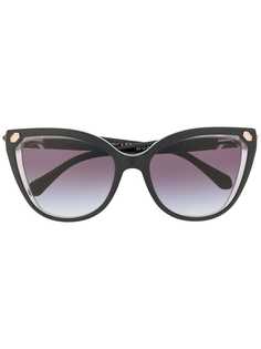 Bulgari serpenti enamel crystals sunglasses