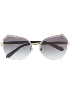 Bulgari snake embellished sunglasses