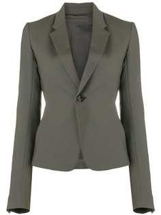 Rick Owens classic slim fit blazer