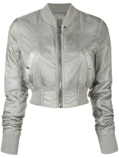 Rick Owens DRKSHDW cropped bomber jacket