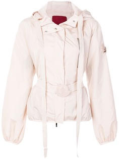 Moncler куртка с капюшоном и поясом