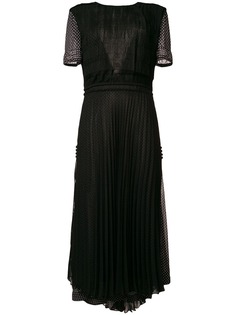 Loewe polka dot pleated dress