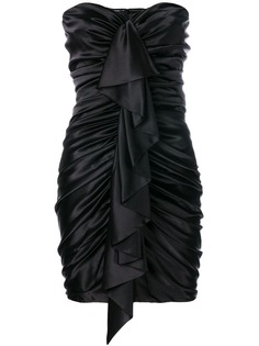 Alexandre Vauthier платье с рюшами