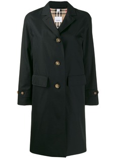 Burberry габардиновое пальто