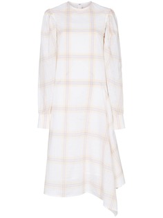 Calvin Klein 205W39nyc платье миди в клетку