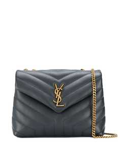 Saint Laurent стеганая сумка на плечо