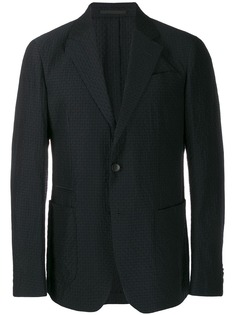 Z Zegna фактурный блейзер