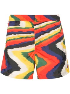 Missoni плавки-шорты с узором зигзаг